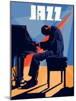 Piano Man-null-Mounted Poster