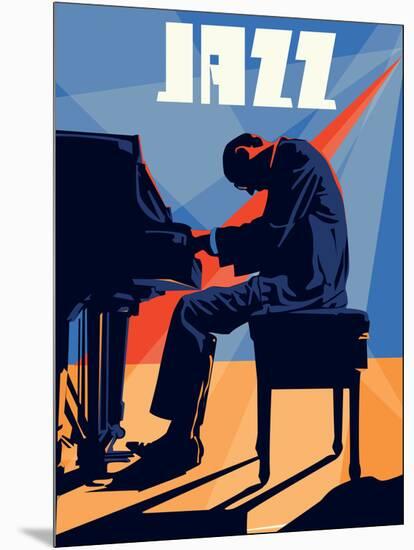 Piano Man-null-Mounted Poster