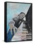 PIANO MAN-ALLAYN STEVENS-Framed Stretched Canvas