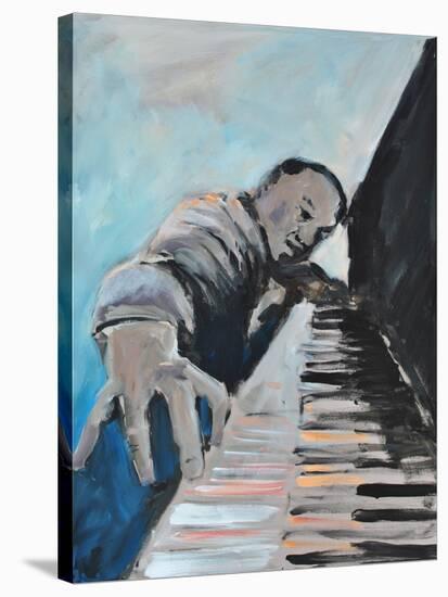 PIANO MAN-ALLAYN STEVENS-Stretched Canvas