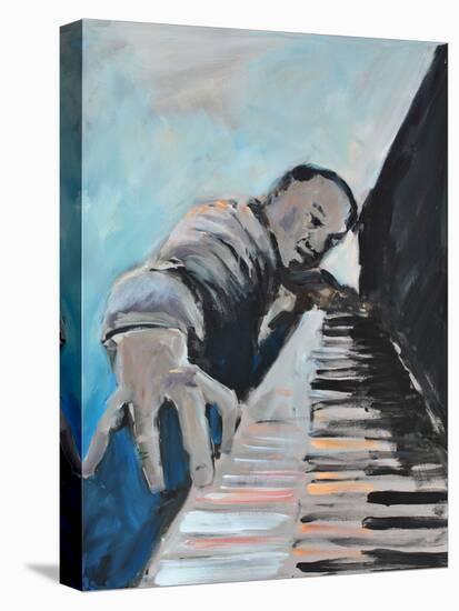 PIANO MAN-ALLAYN STEVENS-Stretched Canvas