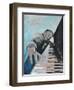 PIANO MAN-ALLAYN STEVENS-Framed Art Print