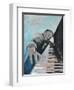 PIANO MAN-ALLAYN STEVENS-Framed Art Print