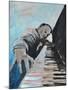 PIANO MAN-ALLAYN STEVENS-Mounted Art Print