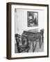 Piano on Which Composer Wolfgang A. Mozart Played from 1780 Until His Death in 1791-null-Framed Photographic Print