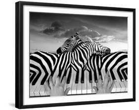 Piano Peace-Thomas Barbey-Framed Giclee Print