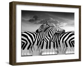 Piano Peace-Thomas Barbey-Framed Giclee Print