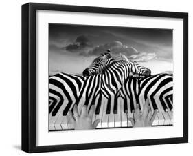 Piano Peace-Thomas Barbey-Framed Giclee Print