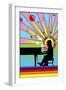 Piano Player 1-Howie Green-Framed Giclee Print