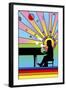 Piano Player 1-Howie Green-Framed Giclee Print