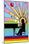 Piano Player 1-Howie Green-Mounted Giclee Print