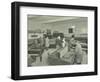 Piano Repairing Class, Northern Polytechnic, London, 1930-null-Framed Photographic Print