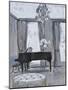 PIANO ROOM-ALLAYN STEVENS-Mounted Art Print