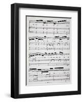 Piano Sheet Music for Beautiful Miller-Woman, Variation by Angelica Catalani-null-Framed Premium Giclee Print