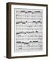 Piano Sheet Music for Beautiful Miller-Woman, Variation by Angelica Catalani-null-Framed Giclee Print