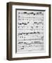 Piano Sheet Music for Beautiful Miller-Woman, Variation by Angelica Catalani-null-Framed Giclee Print