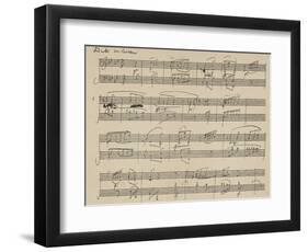 Piano Sonata Opus 26-null-Framed Photographic Print