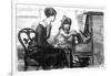 Piano Teacher and Pupil, 1915-G. Jenkins-Framed Art Print