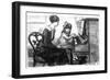 Piano Teacher and Pupil, 1915-G. Jenkins-Framed Art Print