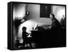 Piano Teacher Giving Lesson to Young Student in a Carnegie Hall Studio-Alfred Eisenstaedt-Framed Stretched Canvas