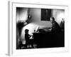 Piano Teacher Giving Lesson to Young Student in a Carnegie Hall Studio-Alfred Eisenstaedt-Framed Photographic Print