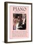 Piano-null-Framed Art Print