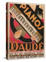 Pianos Daude Poster-null-Stretched Canvas
