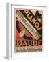 Pianos Daude Poster-null-Framed Premium Giclee Print