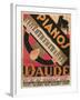 Pianos Daude Poster-null-Framed Giclee Print