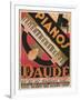 Pianos Daude Poster-null-Framed Giclee Print