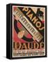 Pianos Daude Poster-Found Image Holdings Inc-Framed Stretched Canvas