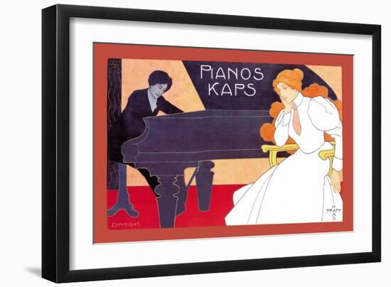 Pianos Kaps-Hans Pfafe-Framed Art Print