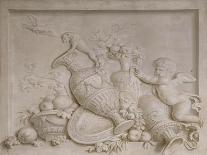 Grisaille en trompe-l'oeil imitant un bas-relief (d'une série de six), dessus de porte-Piat Joseph Sauvage-Giclee Print