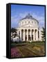 Piata George Enescu, Romanian Athenaeum Concert Hall, Bucharest, Romania, Europe-Gavin Hellier-Framed Stretched Canvas