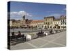 Piata Sfatului, Brasov, Transylvania, Romania, Europe-Gary Cook-Stretched Canvas