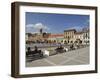 Piata Sfatului, Brasov, Transylvania, Romania, Europe-Gary Cook-Framed Photographic Print