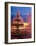 Piata Unirii Fountain and Palace of Parliament, Bucharest, Piata Unirii, Romania-Gavin Hellier-Framed Photographic Print