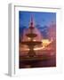 Piata Unirii Fountain and Palace of Parliament, Bucharest, Piata Unirii, Romania-Gavin Hellier-Framed Photographic Print