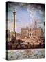 Piazza and Church of Santa Maria Maggiore, 1742-Giovanni Paolo Pannini-Stretched Canvas