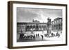 Piazza and Church of the Santissima Annunziata, Florence, Italy, 1882-null-Framed Giclee Print