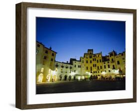 Piazza Anfiteatro, Lucca, Tuscany, Italy, Europe-Jean Brooks-Framed Photographic Print