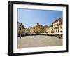 Piazza Anfiteatro, Lucca, Tuscany, Italy, Europe-Nico Tondini-Framed Photographic Print