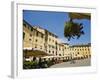 Piazza Anfiteatro, Lucca, Tuscany, Italy, Europe-Nico Tondini-Framed Photographic Print