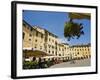 Piazza Anfiteatro, Lucca, Tuscany, Italy, Europe-Nico Tondini-Framed Photographic Print