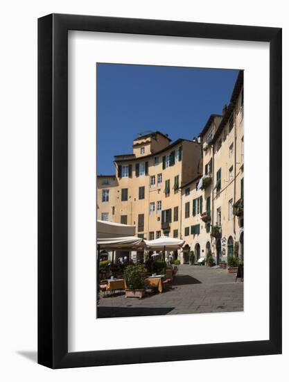 Piazza Anfiteatro, Lucca, Tuscany, Italy, Europe-James Emmerson-Framed Photographic Print