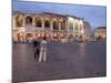 Piazza Bra, Roman Arena at Dusk, Verona, Veneto, Italy, Europe-Martin Child-Mounted Photographic Print