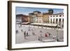 Piazza Bra, Verona, UNESCO World Heritage Site, Veneto, Italy, Europe-Nico-Framed Photographic Print