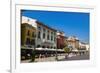 Piazza Bra, Verona, UNESCO World Heritage Site, Veneto, Italy, Europe-Nico-Framed Photographic Print