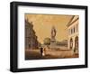 Piazza Carlo Emanuele III-null-Framed Giclee Print