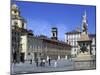 Piazza Castello, Turin, Piedmont, Italy, Europe-Vincenzo Lombardo-Mounted Photographic Print